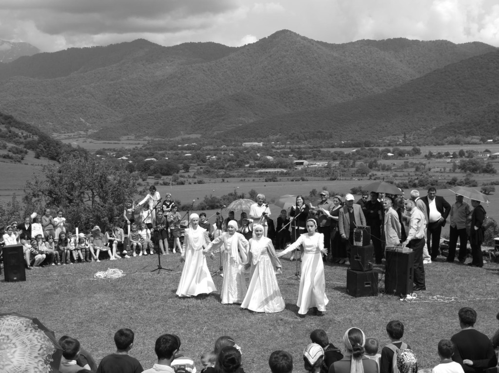 Concert on Amphitheatre during festival