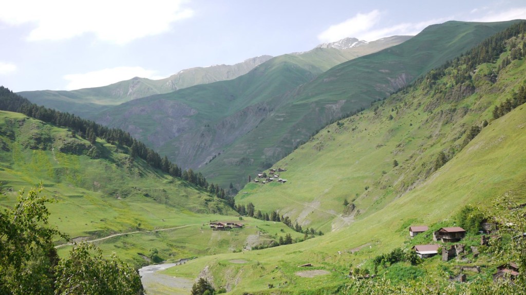 Jvarboseli Alisgori and Verkhovani in Gometsari Valley Tusheti