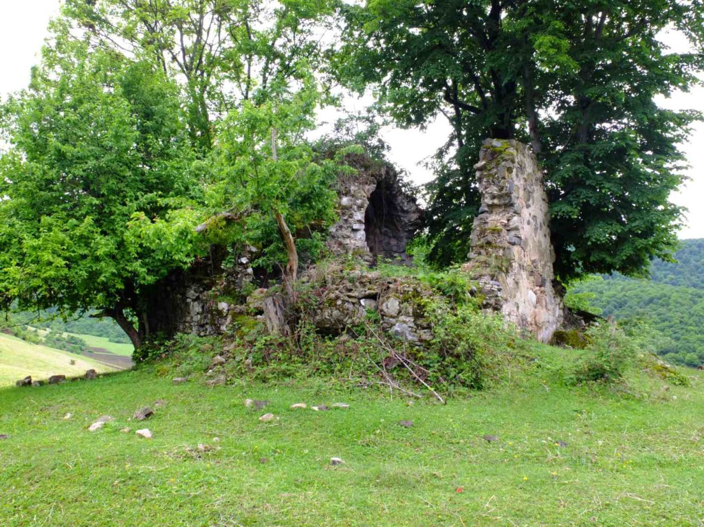 Queen Tamara ruins in Pankisi