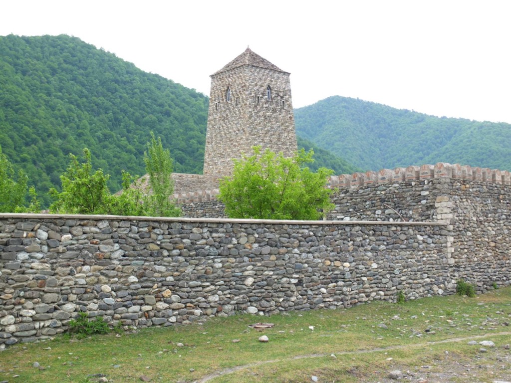 Stone tower house in Jokolo