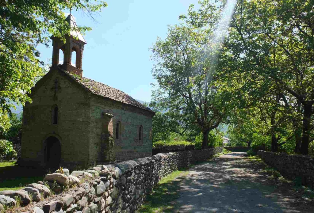 Nazys Guest House in Pankisi Valley - St George church in Jokolo village