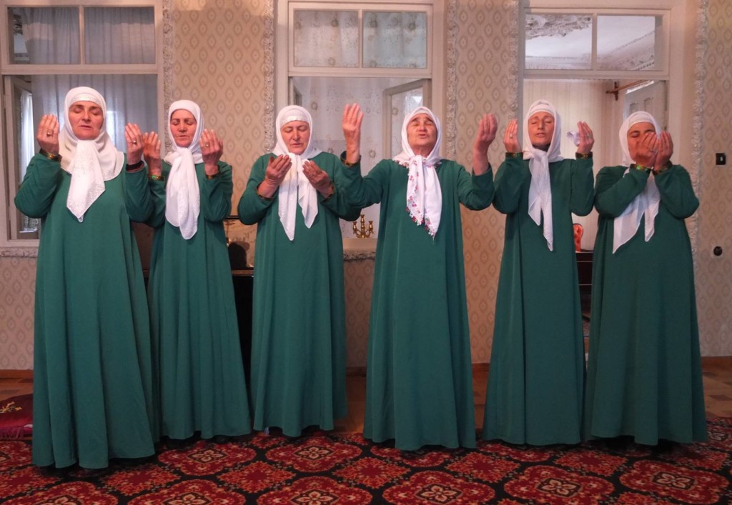 Pankisi Kist women's Sufi Zikr in Duisi