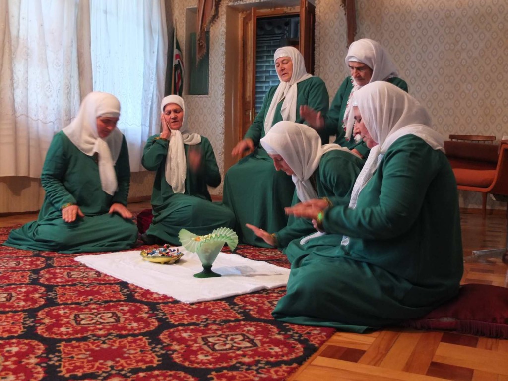 Pankisi Kist women's Sufi Zikr in Duisi